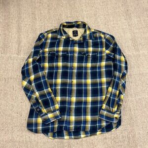 Gap Pendleton Flannel Shirt Mens Large Blue